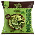 Healthy Eagles Broccoli Michos | 7g Protein | 3g Fiber | No Maida | No Palm Oil | Vacuum Fried | 35g