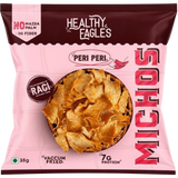 Healthy Eagles Peri Peri Michos | 7g Protein | 3g Fiber | No Maida | No Palm Oil | Vacuum Fried | 35g